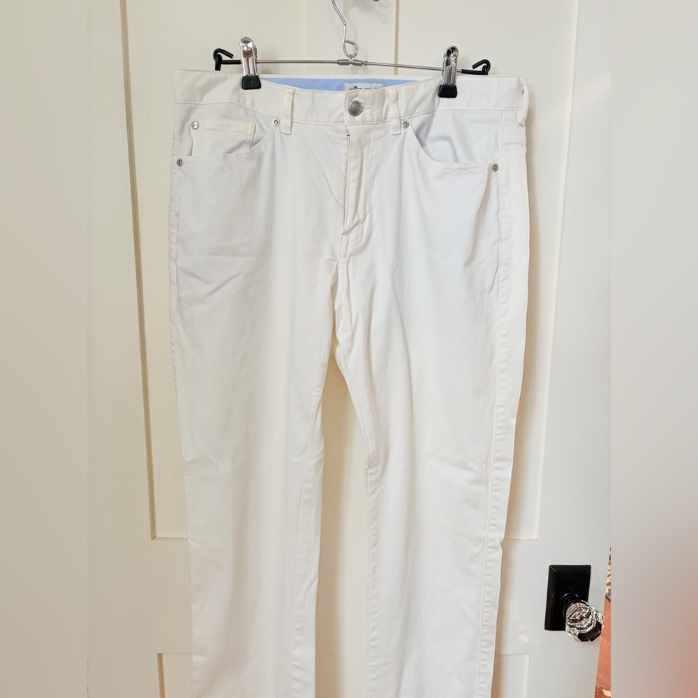 Peter Millar Men’s Golf Pants - White